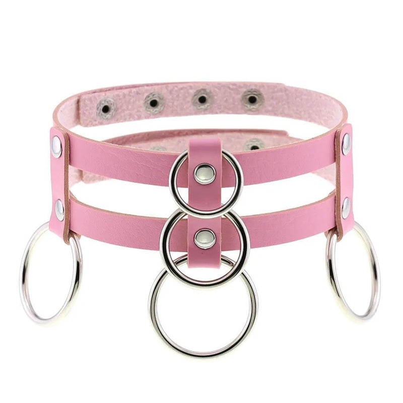 Gargantilha Rosa Vários Modelos - DIEZI