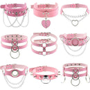 Gargantilha Rosa Vários Modelos - DIEZI