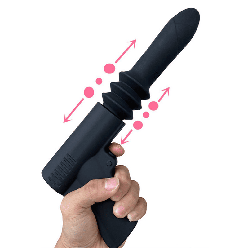 Pistola Consolo Automático - Sobe e Desce com Estimulação e Penetração Intensa