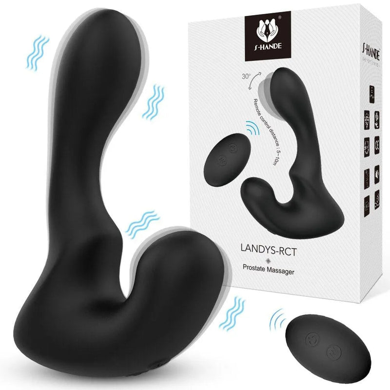 Massageador de Próstata & Estimulador de Períneo c/ Controle - Landys RCT