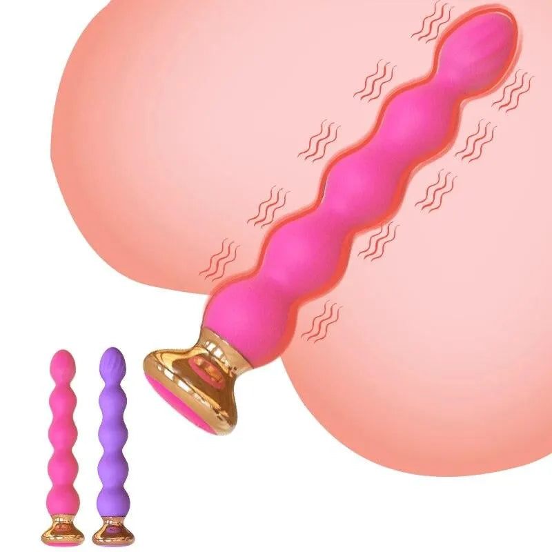 Vibrador Unissex com Estimulo no Ânus ou Ponto G - UniBust