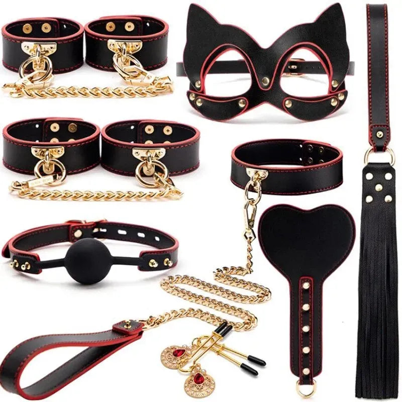 Kit BDSM Premium - 8 Peças