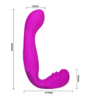 Vibrador com Duas Pontas para Mulheres, Strapless Cinta Peniana sem Alça - TwoLoves
