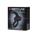 Anel Peniano com Vibrador Diversos Estímulos - Pretty Love