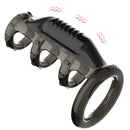 Anel Peniano com Vibrador Estimulador para Penetração - HShart