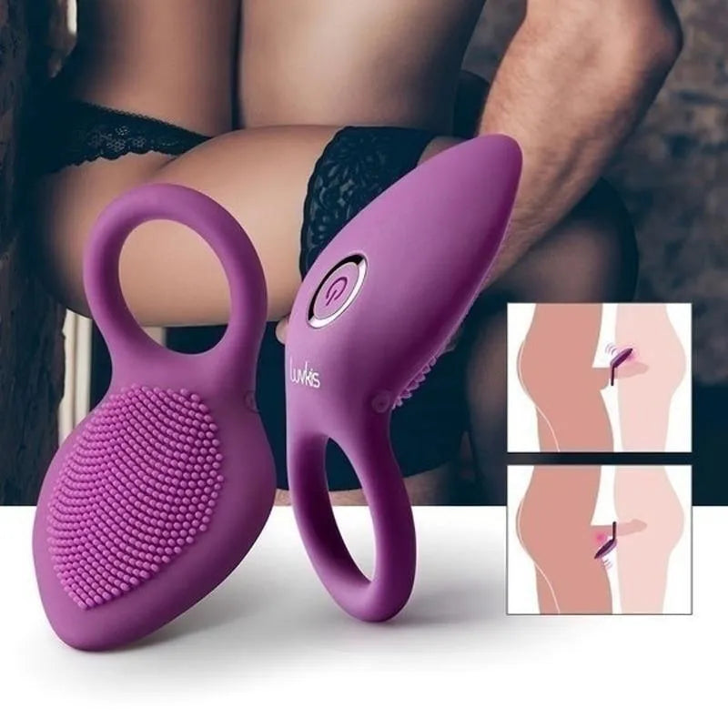 Luvkis - Anel Peniano com Vibrador