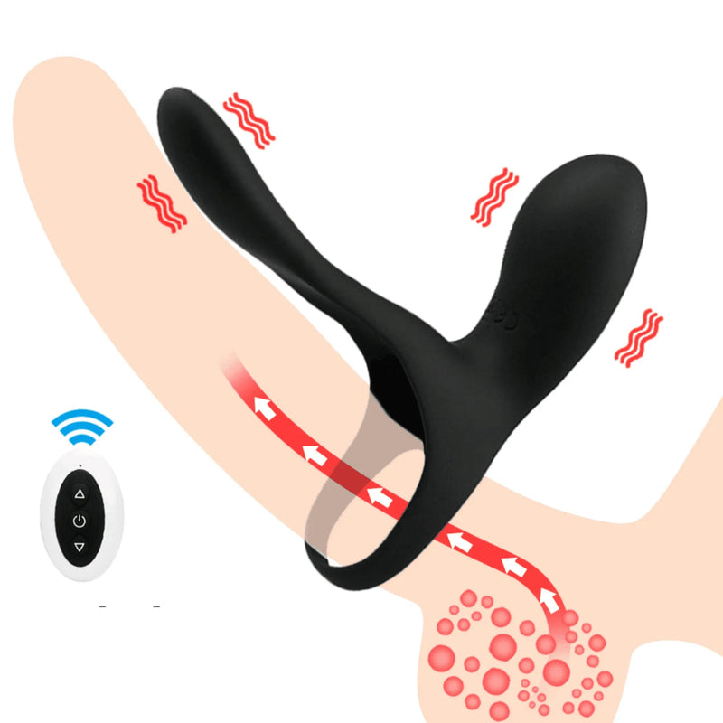 RingVib - Anel Peniano Vibratório com Controle para Casais