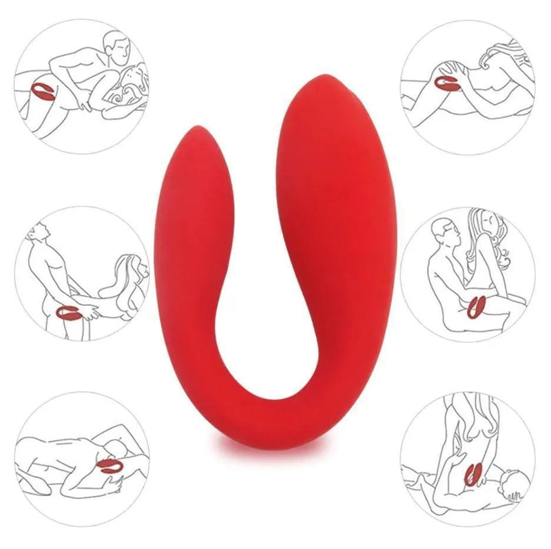 August - Vibrador para Casais com Controle sem Fio