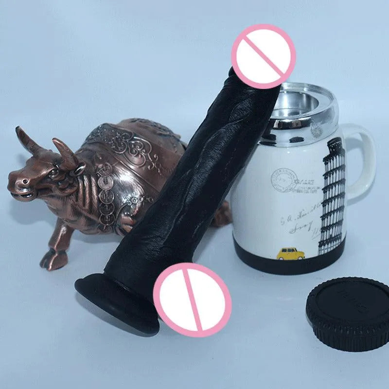 Dildo Multifunções com Vibração, Aquecimento e Vai e Vem -  Sagaz