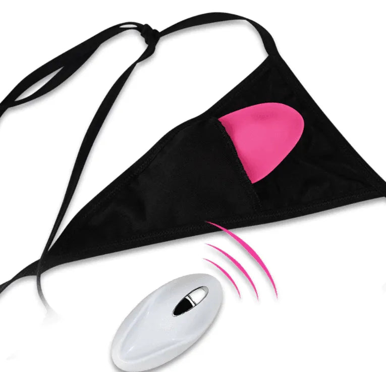 Calcinha Vibratória Estimuladora de Clitóris com Controle Remoto a Distância - Hot Pantys