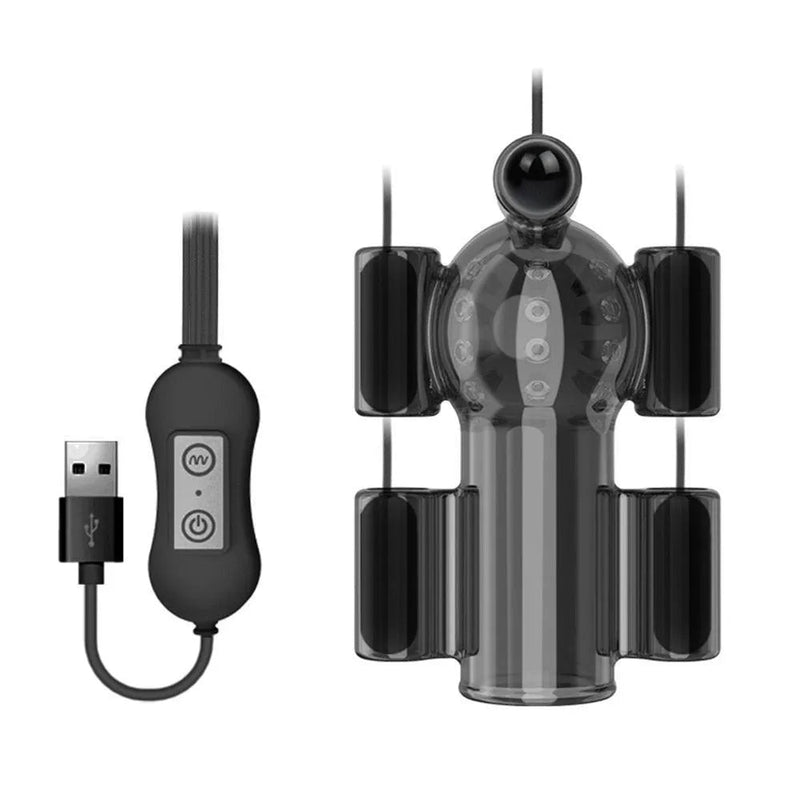 Cápsula Vibratória Masturbador Masculino para Glande - CapVibro