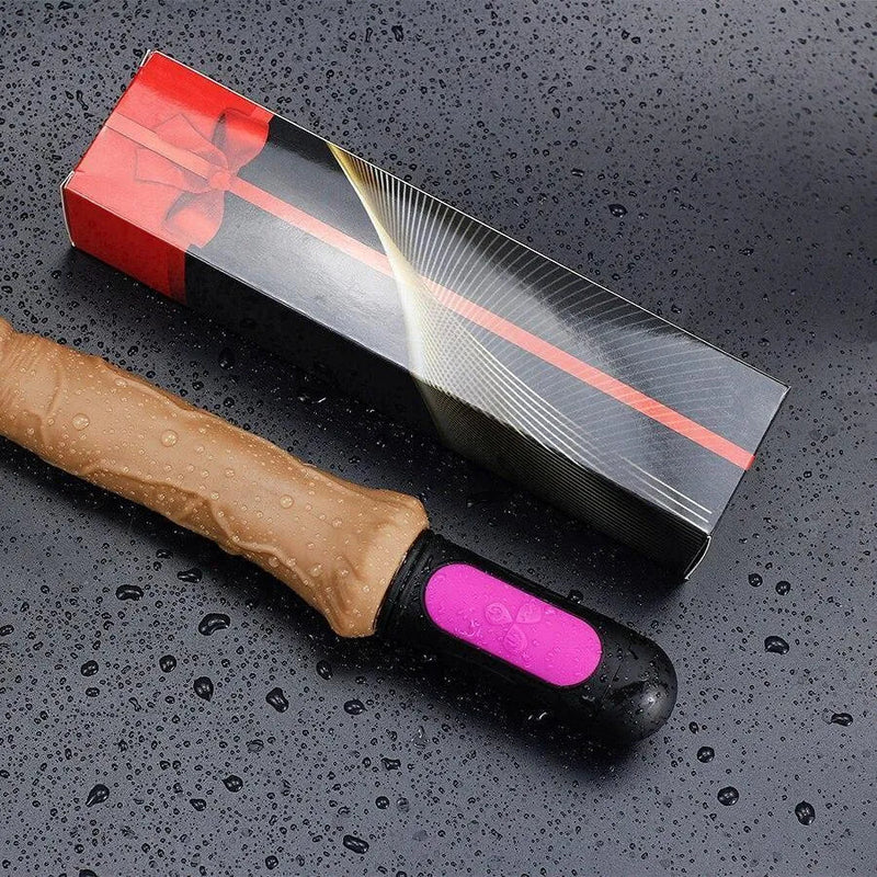 Consolo Realístico Vibratório com 10 Níveis de Velocidade e Aquecimento - Soft Dick