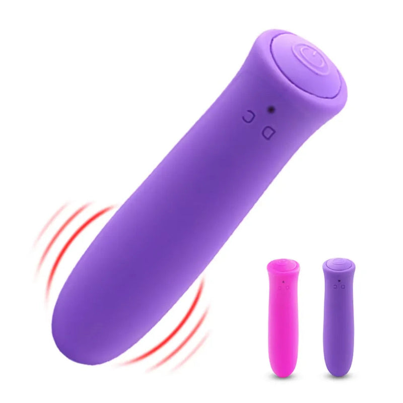 Vibrador Feminino Bala Lux Mini - 10 Modos de Vibração Intensos