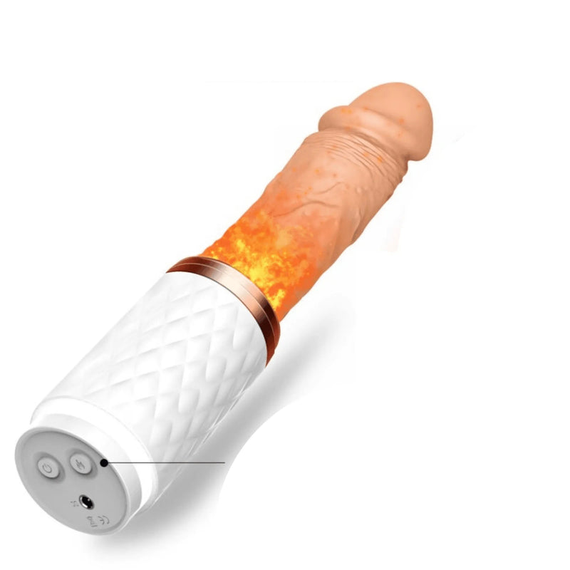 Dildo Consolo Pênis Realístico com Movimentos Automático de Vai Vem