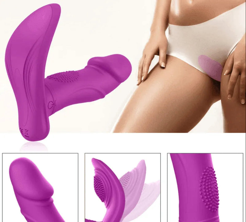 DoublePartner - Vibrador de Clitóris e Ponto G com Controle Remoto a Distância