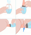 Ducha Estimuladora Intíma Anal e Vaginal Elétrica Bowling Kiss Toy