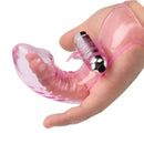 Vibrador de Dedo Crystal - Estimulador de Ponto G e Clitóris ou Próstata