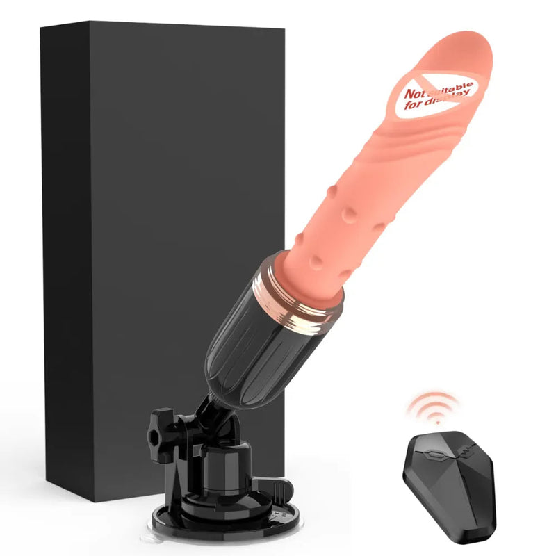 Vibrador Feminino Glow Euphoria - 3 em 1 Movimento Vai e Vem Vibra e Aquece
