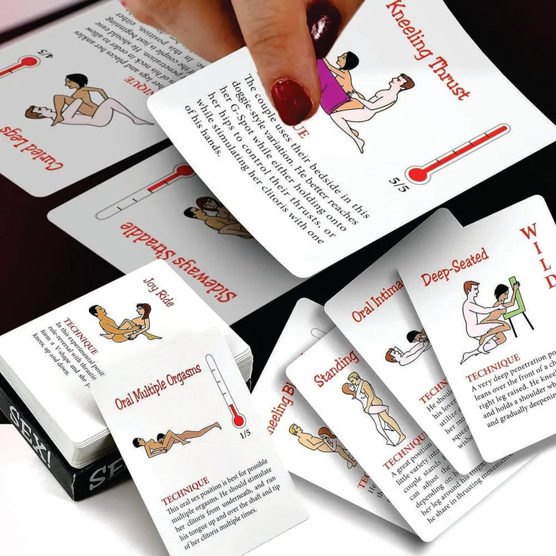 Love Play - Jogo Erótico de Cartas com 50 Posições Sexuais
