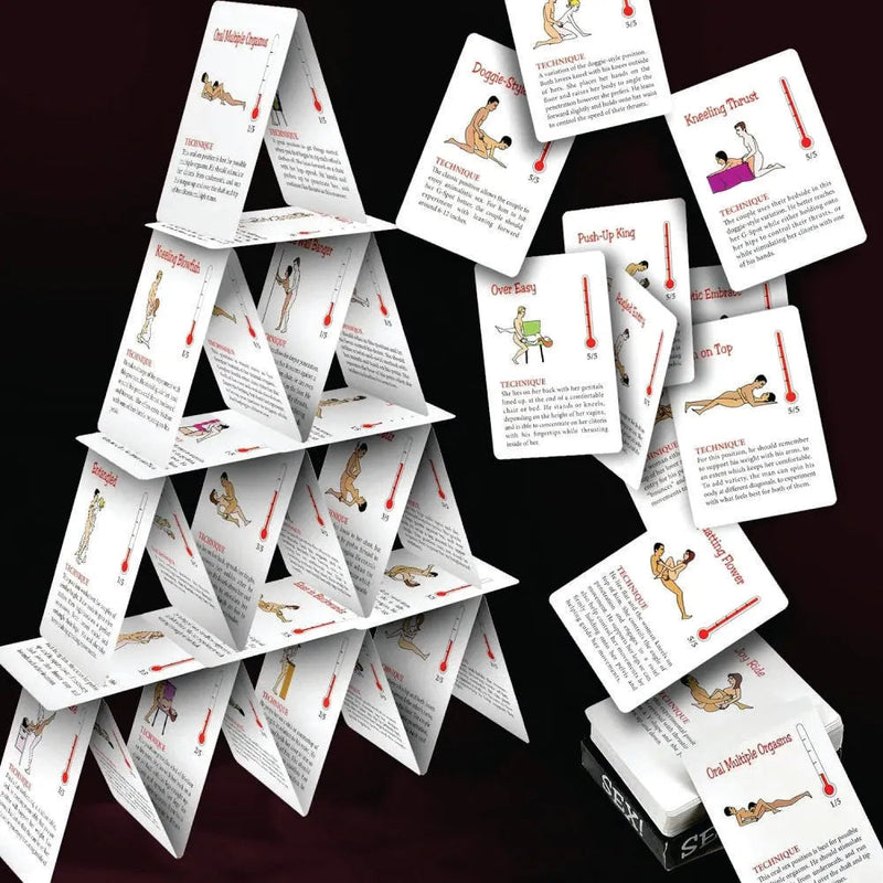 Love Play - Jogo Erótico de Cartas com 50 Posições Sexuais