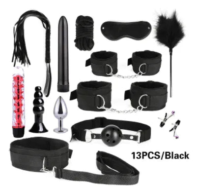 Kit Conjunto Sado Bondage BDSM