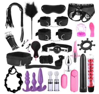 Kit Conjunto Sado Bondage BDSM