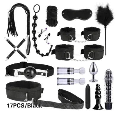 Kit Conjunto Sado Bondage BDSM