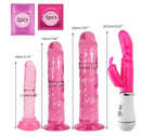 Kit Vibrador Rabbit + Consolo em Silicone Super Macio