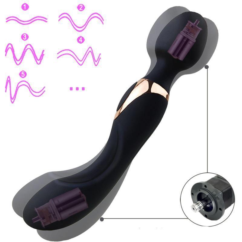 Love Wand Varinha Mágica Vibratória 
com 10 Velocidades