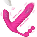 Lover 3 em 1 - Vibrador para Clitóris, Ponto G e Ânus com Controle Remoto a Distância