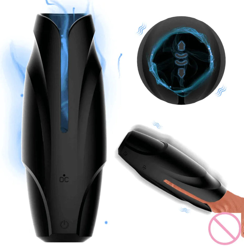 Masturbador Masculino com Vibrações - RealBlow