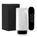 Masturbador Masculino Glass: Vibrador com Alça e Movimento Vai e Vem