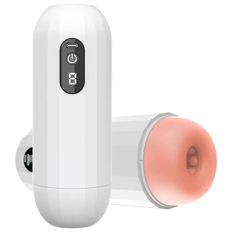 Masturbador Masculino Copo RealTouch Experience - 10 Modos de Vibração