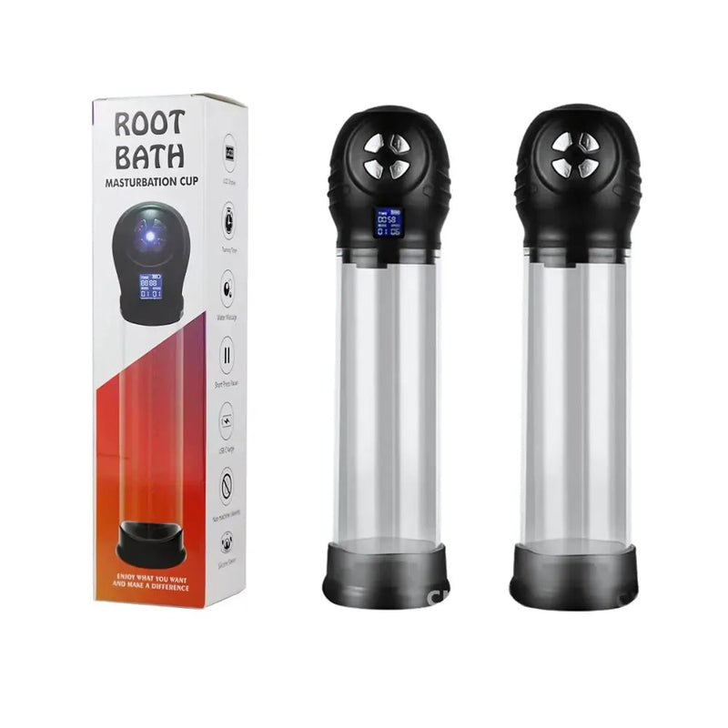 Bomba Elétrica de Vácuo Titan Pump - Masturbador Masculino 6 Modos de Sucção e Velocidade