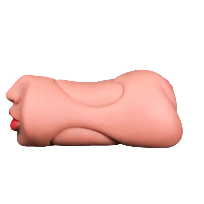 Masturbador Masculino Realístico Prazer 3D - 3 em 1: Vagina Ânus e Boca