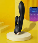 Vibrador Rabbit de Duas Pontas - Satisfyer Double Flex