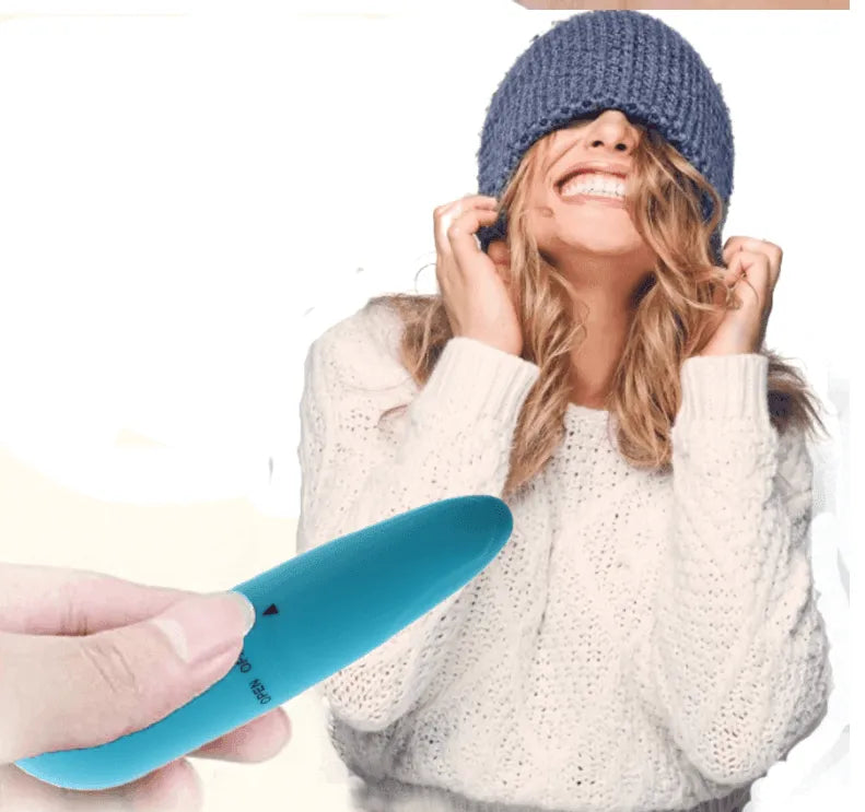 Mini Vibrador Bullet Feminino Golfinho Estimulador de Ponto G