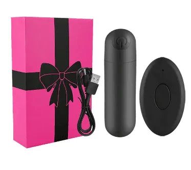 Mini Vibrador e Estimulador Bullet com 10 Velocidades Intensas