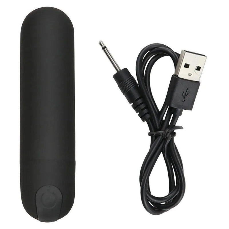 Mini Vibrador e Estimulador Bullet com 10 Velocidades Intensas