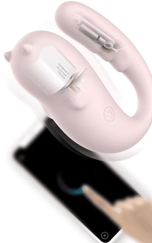 Monster Pub 2x - Vibrador Feminino com Controle por APP Sem Limites de Distância