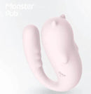 Monster Pub 2x - Vibrador Feminino com Controle por APP Sem Limites de Distância