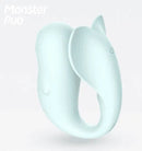 Monster Pub 2x - Vibrador Feminino com Controle por APP Sem Limites de Distância