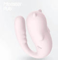 Monster Pub 2x - Vibrador Feminino com Controle por APP Sem Limites de Distância