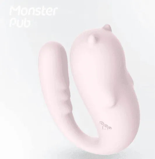 Monster Pub 2x - Vibrador Feminino com Controle por APP Sem Limites de Distância