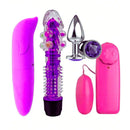 Kit Completo Vibrador Golfinho - Vibrador Golfinho, Plug, Vibrador Bullet e Vibrador de Ponto-G
