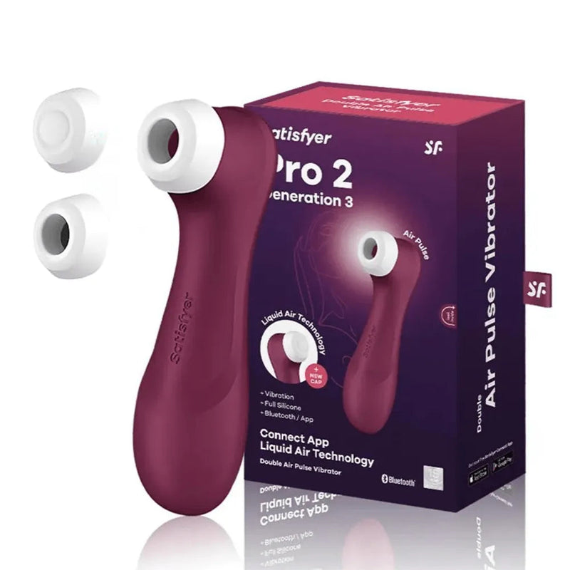 Satisfyer Pro 2 Generation 3 - Sugador de Clitóris Completo com Tecnologia Air Pulse e Liquid Air