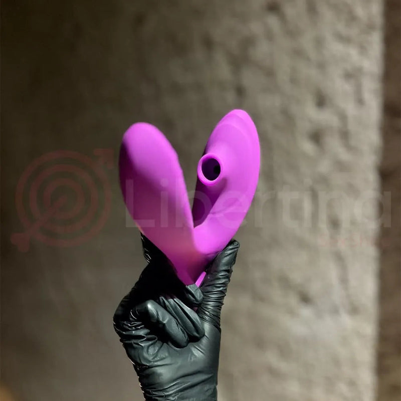 Vibrador de Ponto G e Sugador de Clitóris com 10 Níveis - Absolut