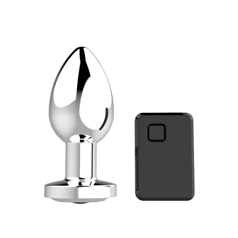 Plug Anal com Controle Remoto a Distância e 10 níveis de Vibrações