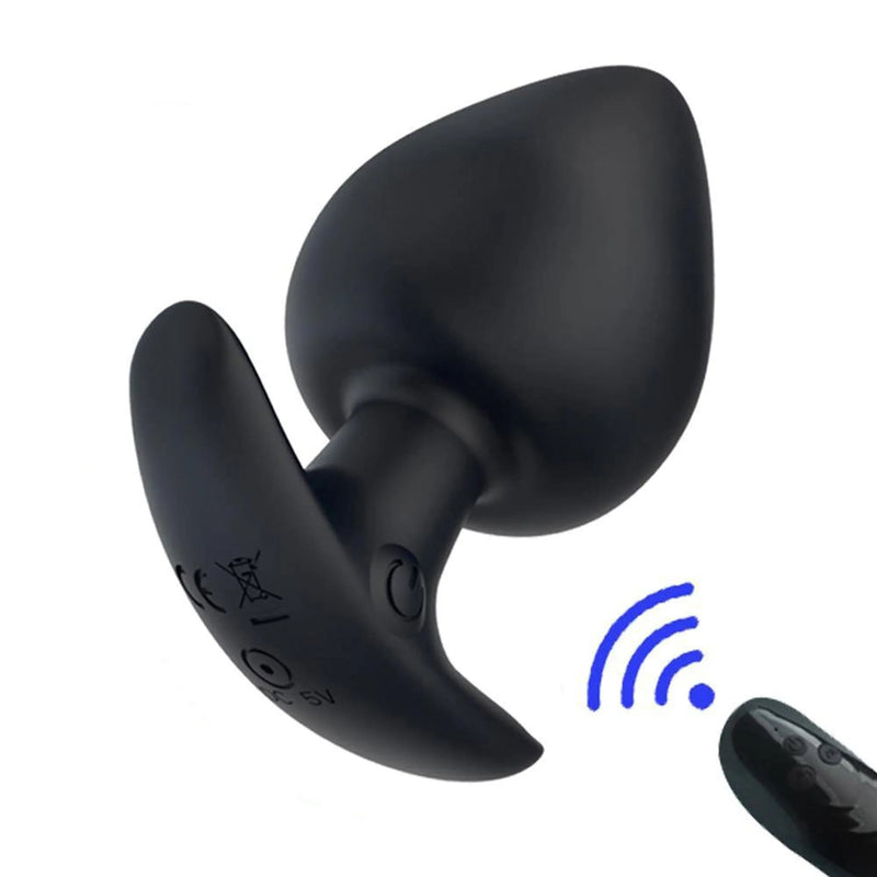Plug Anal com Vibrador e Controle Remoto - PlugOn