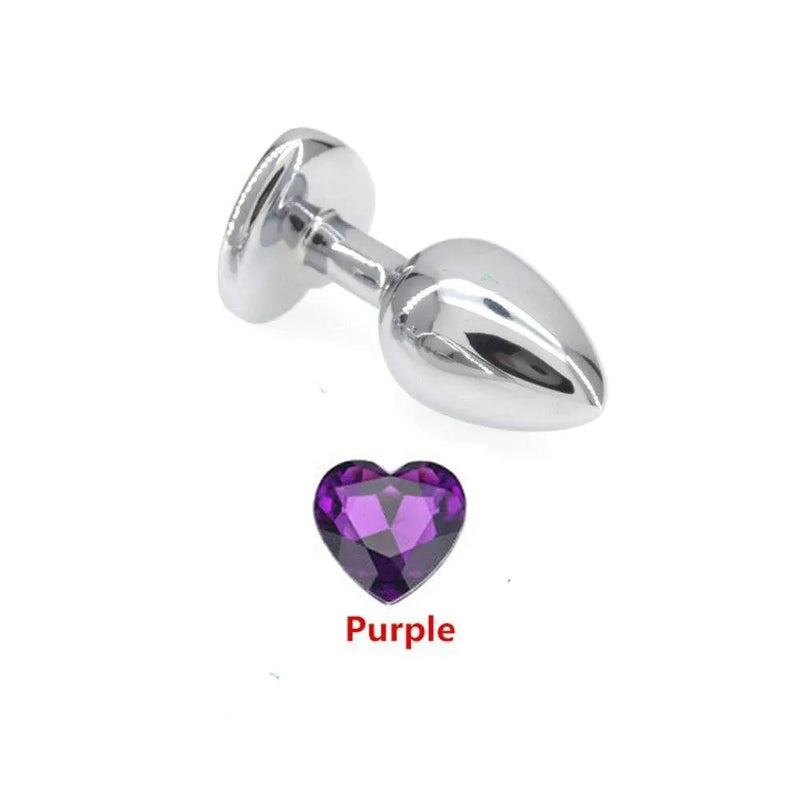 Plug Anal Luxo com Joia